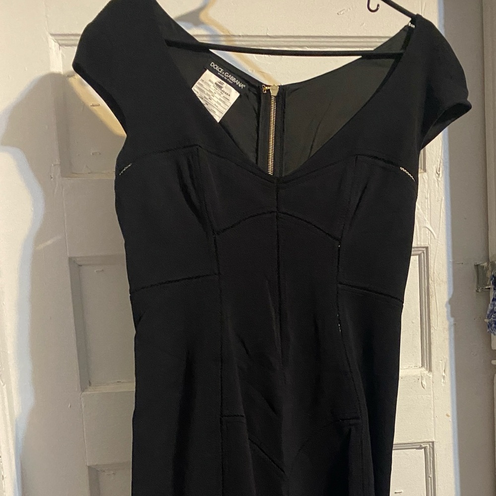 SOLD Dolce and Gabbana Midi Dress